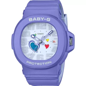 Casio Baby-G Playful Hearts Series Damenuhr BGA-10-6AER