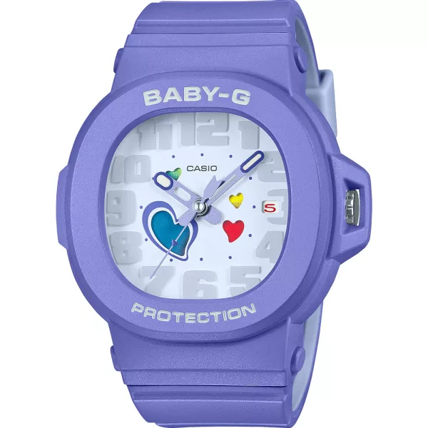 Casio Baby-G Playful Hearts Series Damenuhr BGA-10-6AER