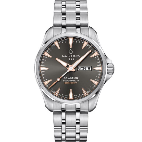Certina DS Action Day Date Powermatic 80 Herrenuhr C032.430.11.081.01