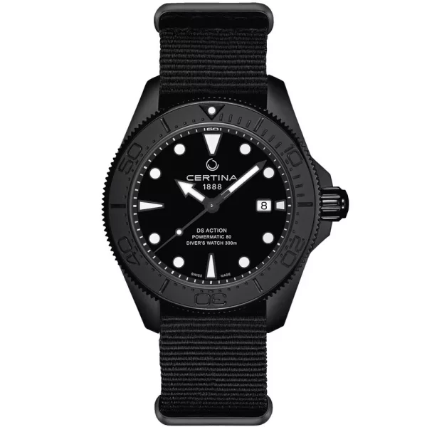 Certina DS Action Diver 43mm Powermatic 80 Herrenuhr C032.607.38.051.00