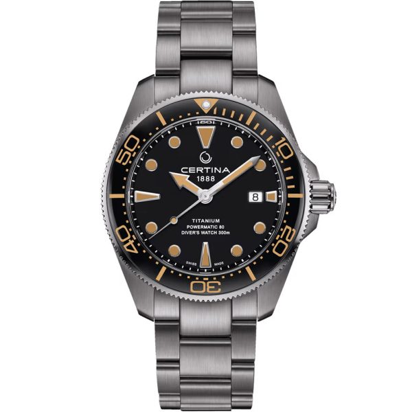 Certina DS Action Diver 43mm Powermatic 80 Herrenuhr C032.607.44.051.00