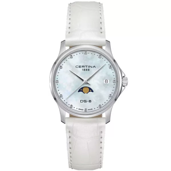 Certina DS-8 Moonphase Damenuhr C045.223.16.131.00