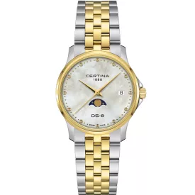 Certina DS-8 Moonphase Damenuhr C045.223.22.111.00