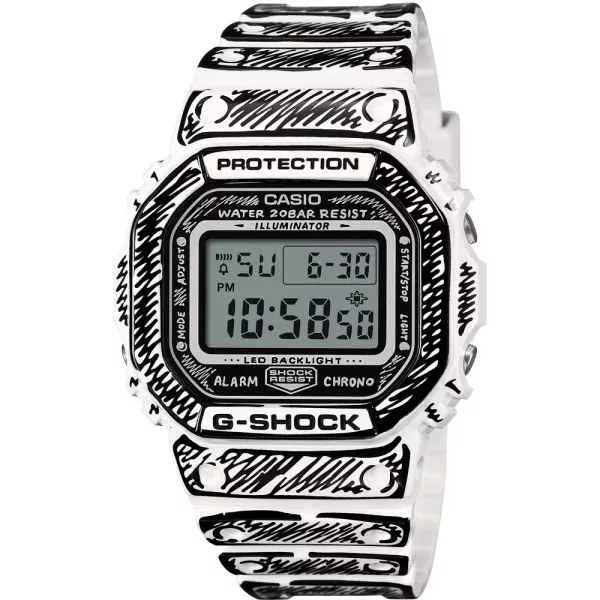 Casio G-Shock x Joshua Vides Special Edition Herrenuhr DW-5600JV-7ER