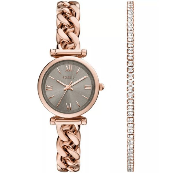 Fossil Carlie Damenuhr Satz ES5378SET