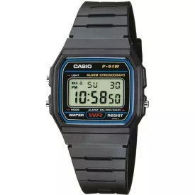 Casio Collection Herrenuhr F-91W-1YEG