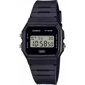 Casio Vintage unisex betrachten F-91WB-1AEF
