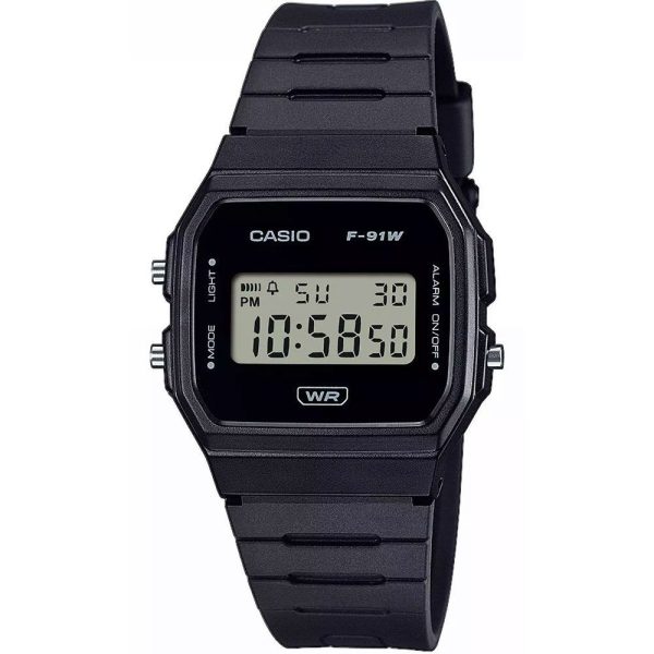 Casio Vintage unisex betrachten F-91WB-1AEF