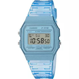 Casio Vintage Damenuhr F-91WS-2EF