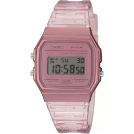 Casio Vintage Damenuhr F-91WS-4EF