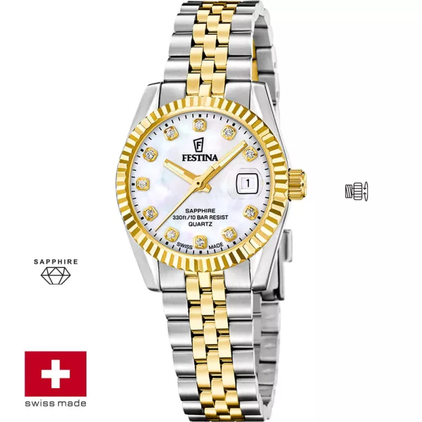 Festina Swiss Made Classic Damenuhr F20088/1