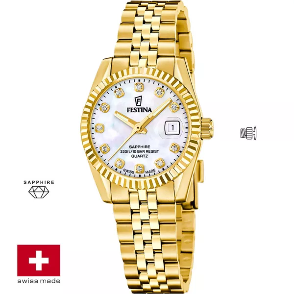 Festina Swiss Made Classic Damenuhr F20089/1