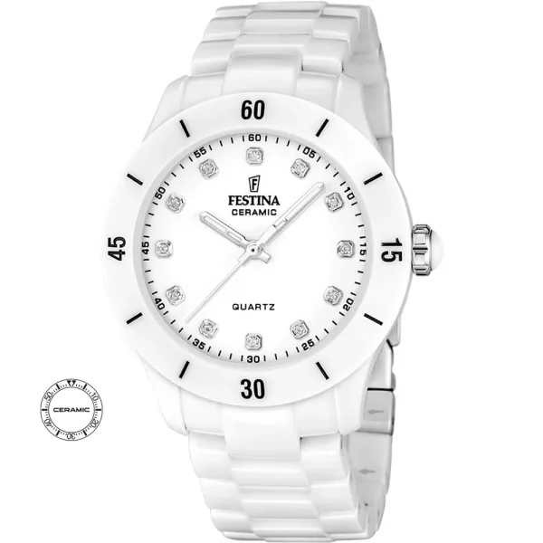Festina Ceramic Damenuhr F20720/2
