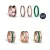 Bering weiblich Ring Satz GREENLIGHTS-10