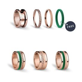 Bering weiblich Ring Satz GREENLIGHTS-7