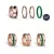Bering weiblich Ring Satz GREENLIGHTS-9