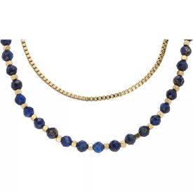 Fossil Stacked Up weiblich Halskette JA7247710