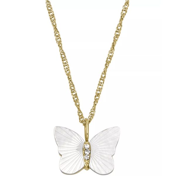 Fossil Sutton Radiant Wings weiblich Halskette JF04424710