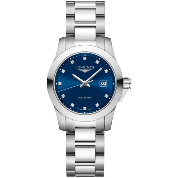 Longines Conquest Damenuhr L3.376.4.97.6
