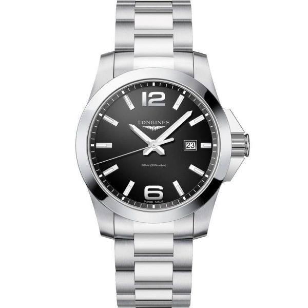Longines Conquest Herrenuhr 43mm L3.760.4.56.6