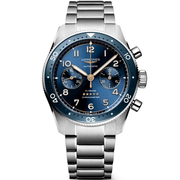 Longines Spirit Flyback Herrenuhr L3.821.4.93.6