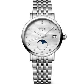   Longines Elegante Collection Moonphase Damenuhr L4.330.4.87.6