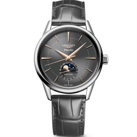 Longines Flagship Heritage Moonphase Herrenuhr L4.815.4.52.2