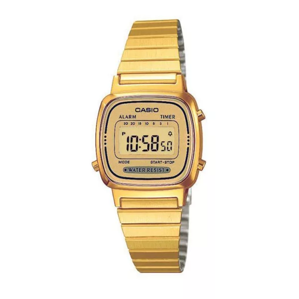Casio Collection Damenuhr LA670WEGA-9EF
