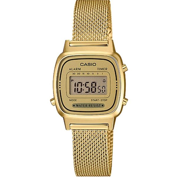 Casio Retro Damenuhr LA670WEMY-9EF