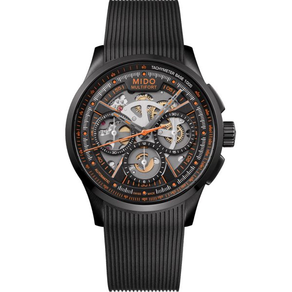 Mido Multifort Skeleton Chronograph Herrenuhr M038.662.37.050.00