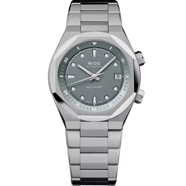 Mido Multifort 8 Two Crowns Herrenuhr M047.507.11.081.00