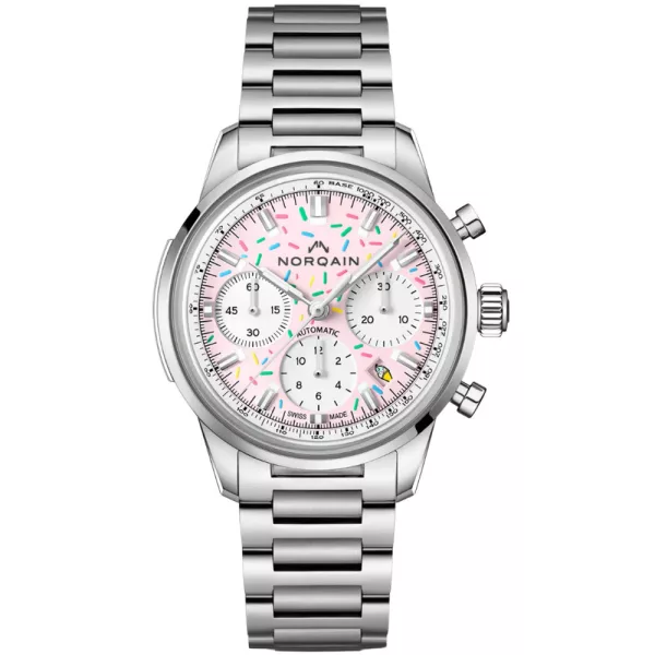 Norqain Freedom Chrono Enjoy Life Sprinkles Special Edition Herrenuhr N2201.19S04.K01.S01