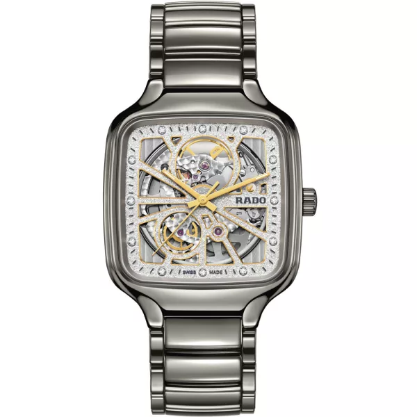Rado True Square Automatic Open Heart Sparkling unisex betrachten R27083722