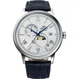 Orient Bambino Sun & Moon Herrenuhr RA-AK0802S30B