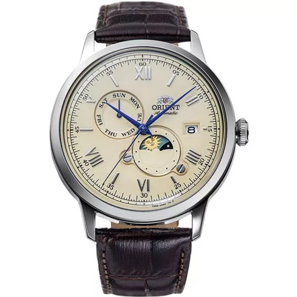 Orient Bambino Sun and Moon Herrenuhr RA-AK0803Y30B