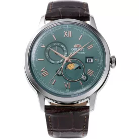 Orient Bambino Sun & Moon Herrenuhr RA-AK0805E30B