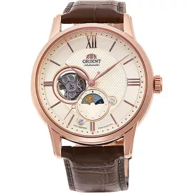 Orient Sun and Moon Open Heart Herrenuhr RA-AS0009S10B