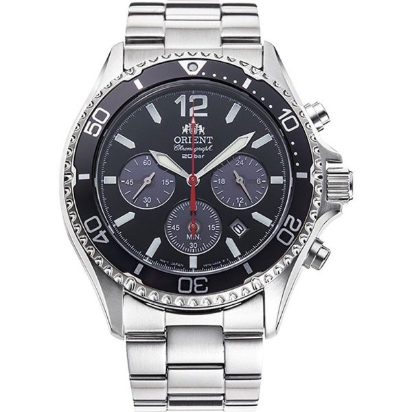 Orient Mako Solar Chronograph Herrenuhr RA-TX0202B10B