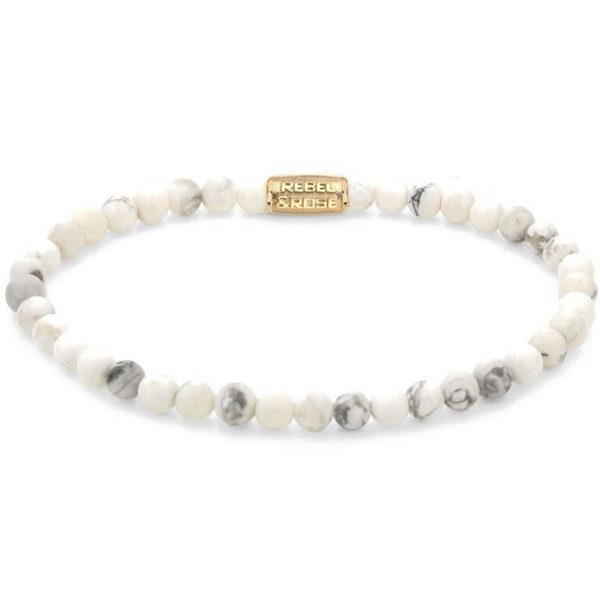 Rebel & Rose Virgin White Gold weiblich Armband XS RR-40112-G-XS