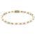 Rebel & Rose Mix Virgin White weiblich Armband XS RR-40113-G-XS