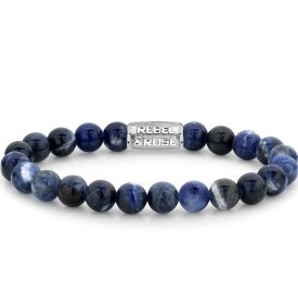 Rebel & Rose Midnight Blue Mann Armband L RR-80010-S-L