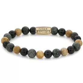 Rebel & Rose Autumn Storm Gold Mann Armband M RR-80091-G-M