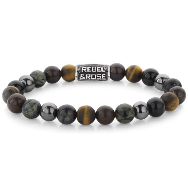 Rebel & Rose Stormy Weather Vintage Mann Armband M RR-80106-V-M