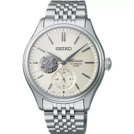   Seiko Presage Classic Shiro-iro Open heart Herrenuhr SPB469J1