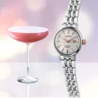Seiko Preasage Cocktail Time Clover Club Diamond Twist Damenuhr SRE009J1