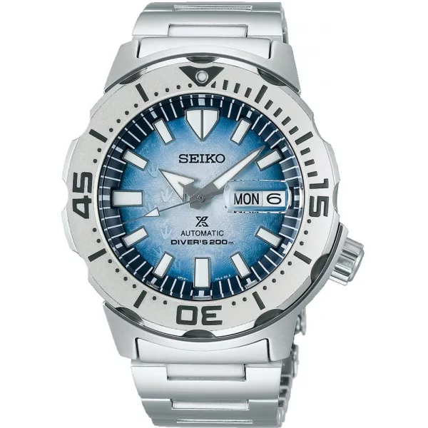 Seiko Prospex Monster Save The Ocean Antarctica Special Edition Herrenuhr SRPG57K1