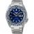Seiko 5 Sports Checker Flag Petrol Blue Special Edition Herrenuhr SRPK65K1
