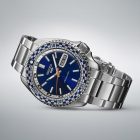 Seiko 5 Sports Checker Flag Petrol Blue Special Edition Herrenuhr SRPK65K1