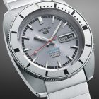 Seiko 5 Sports Heritage Design Re-Creation “Ash blue” Limited Edition Herrenuhr Satz SRPL03K1