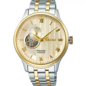 Seiko Presage Zen Garden Open Heart Herrenuhr SSA464J1